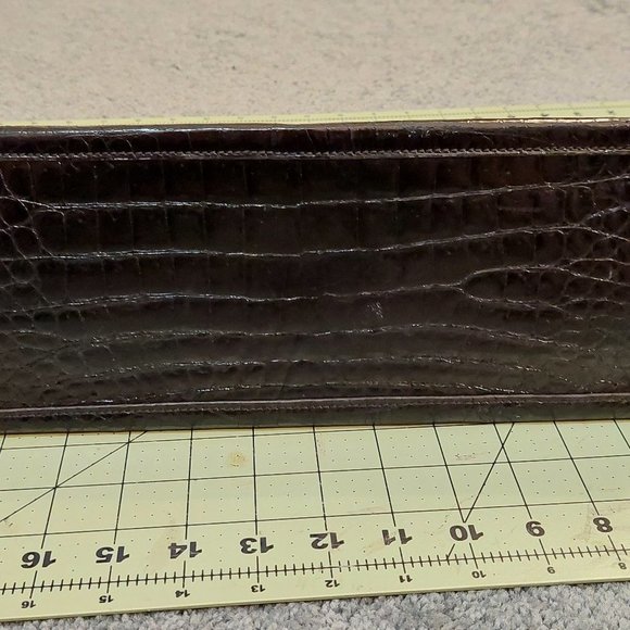 VINTAGE Crocodile Handbag 32 CM - Picture 3 of 13